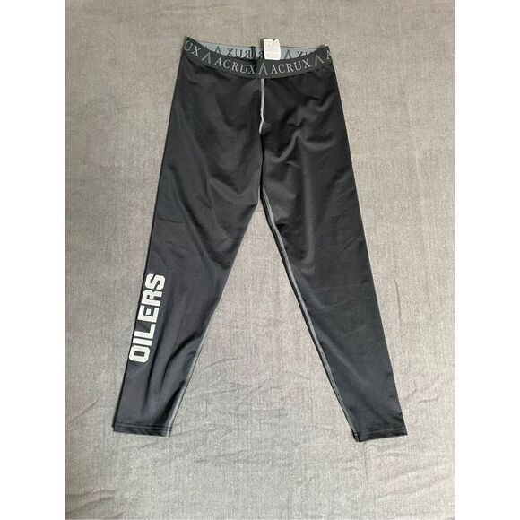 Acrux Other - Acrux Oilers Unisex Compression Leggings Size Large